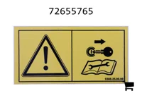 AGCO 72655765 Клейкая плёнка