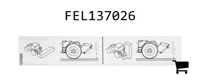 AGCO FEL137026 Декаль