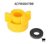 AGCO ACP0484700 Крышка TeeJet, желтая, универсальная
