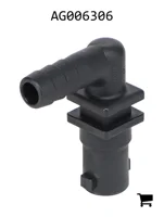 AGCO AG006306 Одинарный корпус форсунки, угловой, 1/2"