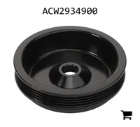 AGCO ACW2934900 Водяной насос со шкивом под поликлиновой ремень