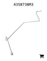 AGCO 4358738M3 Труба левая