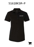 AGCO 5161BKSM-P Женское поло Gleaner Silk Touch