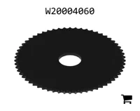 AGCO W20004060 Звездочка X Series для цепи с шагом 40