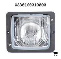 AGCO X830160010000 Фара головного света, лампа 12В 60/55Вт