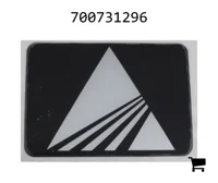 AGCO 700731296 Наклейка с логотипом AGCO