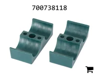 AGCO 700738118 Двойной зажим для трубок