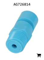 AGCO AG726814 Форсунка TurfJet, размер 10, 1 GPM, полимер Visiflo