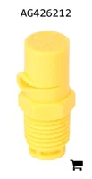 AGCO AG426212 Левая концевая форсунка BoomJet, 1/4", 2 GPM, Visiflo Polymer