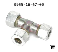 AGCO 0955-16-67-00 Тройник с резьбовым соединением