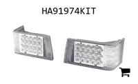 AGCO HA91974KIT Комплект угловых фар головного света CREE LED Hi-Lo Beam для тракторов Case IH Magnum, 8400 люмен