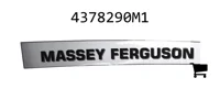 AGCO 4378290M1 Наклейка правая