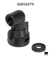 AGCO AG056979 Быстросъемный адаптер TeeJet с внутренней резьбой 1/4", 90⁰