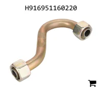 AGCO H916951160220 Патрубок наддува