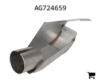 AGCO AG724659 Дефлектор правый, концевой 3"