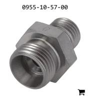 AGCO 0955-10-57-00 Соединение с прямой резьбой