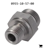 AGCO 0955-10-57-00 Соединение с прямой резьбой