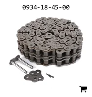 AGCO 0934-18-45-00 Цепь роликовая двухрядная 16B (Европейский стандарт), 78 звеньев, шплинтованная