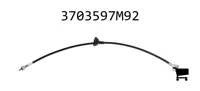 AGCO 3703597M92 Трос
