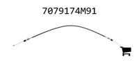 AGCO 7079174M91 Трос акселератора