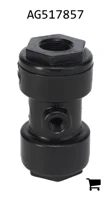 AGCO AG517857 Полипропиленовый зажимной клапан 3/4"