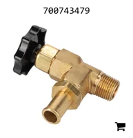 AGCO 700743479 Запорный клапан