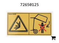 AGCO 72650125 Декаль