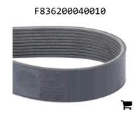 AGCO F836200040010 Поликлиновой ремень, профиль PK10