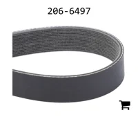 AGCO 206-6497 Поликлиновой ремень, профиль PK8