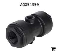 AGCO AG054350 Зажимной клапан 1" x 3/4" с уплотнениями FKM