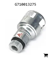 AGCO G710013275 Гидравлический фитинг шланга, C Cutoff 1,2", H1 Stem Hex 7/8"