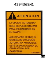 AGCO 4294365M1 Декаль