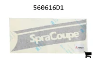 AGCO 560616D1 Наклейка капота левая