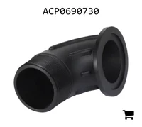 AGCO ACP0690730 Колено фланцевое 2" с наружной резьбой NPT