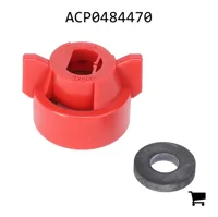 AGCO ACP0484470 Крышка TeeJet Quick, красная