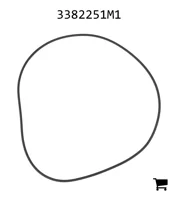 AGCO 3382251M1 Уплотнительное кольцо Ø 225,90 x 3,53 мм