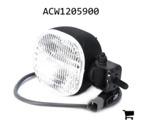 AGCO ACW1205900 Фонарь рабочего освещения задний с лестницей в комплекте, лампа H3 12В 55Вт