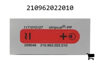 AGCO 210962022010 Маркировочная табличка привода клапана, красная