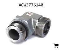 AGCO ACW3776140 Угловой фитинг