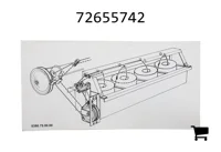 AGCO 72655742 Клейкая плёнка
