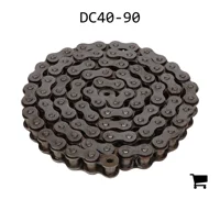 AGCO DC40-90 Роликовая цепь, #40, 90 звеньев