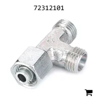 AGCO 72312101 Регулируемое L-образное резьбовое соединение