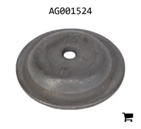 AGCO AG001524 Диск с отверстием, нержавеющая сталь