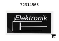 AGCO 72314505 Инструкционная табличка