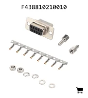 AGCO F438810210010 Точка разъединения со штыревыми соединителями