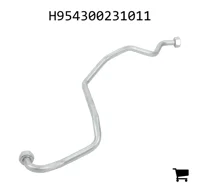 AGCO H954300231011 Патрубок наддува