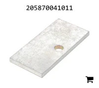 AGCO 205870041011 Пластина