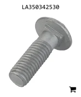AGCO LA350342530 Болт каретный с круглой головкой и квадратным подголовком