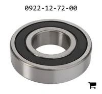 AGCO 0922-12-72-00 Радиальный шарикоподшипник