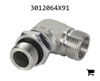 AGCO 3012064X91 Угловой соединитель